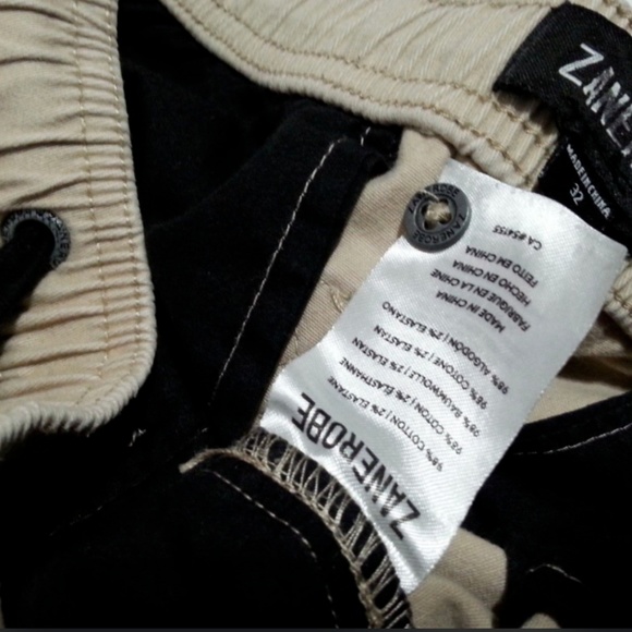 ZANEROBE Sureshot Jogger Chinos Tan - 07/24 - Picture 10 of 14